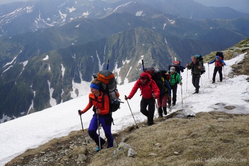 Aufstieg zum Negoiu-Gipfel (Foto: Holger Lieberenz)