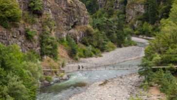 Brücke - Weg nach Khulo