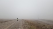 Kasachstan empfängt und herzlich mit Eiswind und Nebel