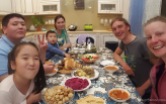 Abendessen bei Amir und seiner Familie