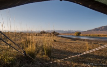 Blick aus dem Fenster (Kirgistan)